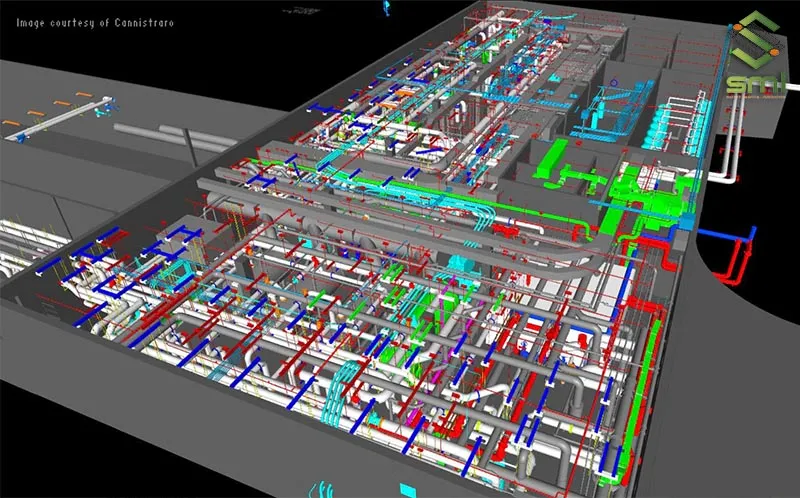 Bản vẽ 3D mang lại cái nhìn đa chiều về hệ thống điện nhà xưởng