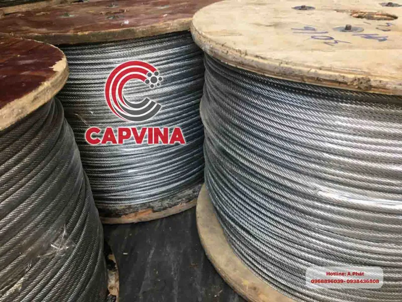 Cáp thép bọc nhựa