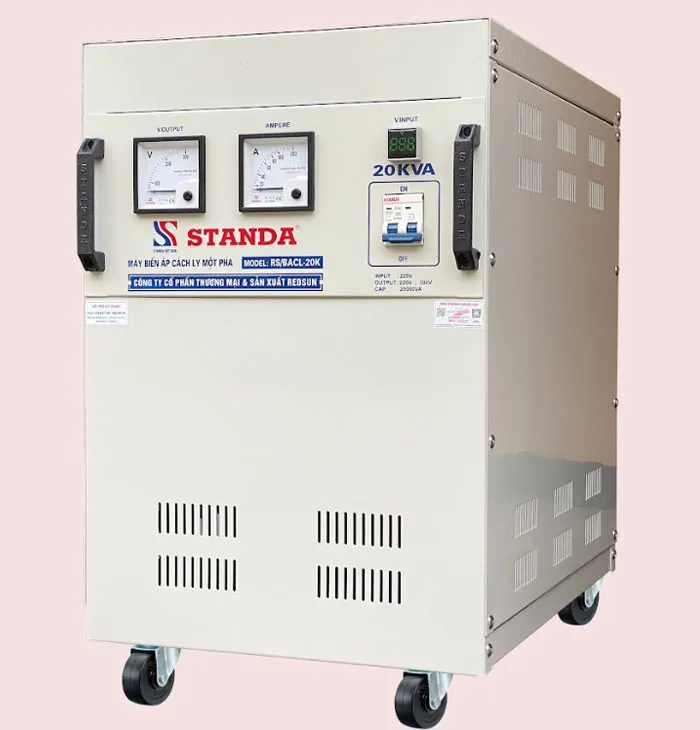 Máy biến áp cách ly Standa 20KVA