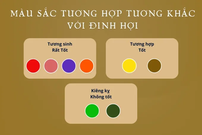 nữ sinh năm 2007 hợp màu gì