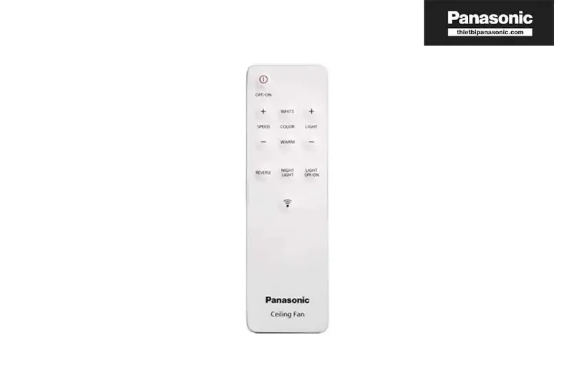 Điều khiển quạt trần Panasonic 5 cánh có Wifi