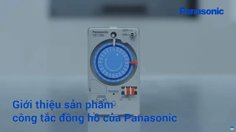 Giới thiệu sản phẩm công tắc đồng hồ hẹn giờ Panasonic