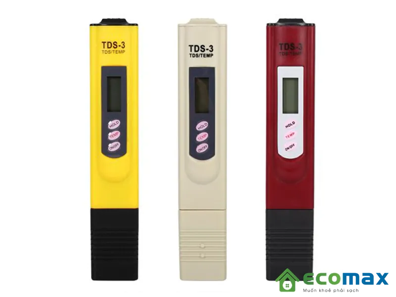 Bút đo TDS với màu sắc khác nhau