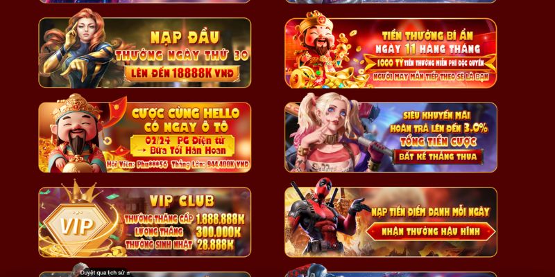 Khuyến Mãi Hello88 - Cơ Hội Nhận Thưởng Cực Hot Tại Nhà Cái 5 image2 11