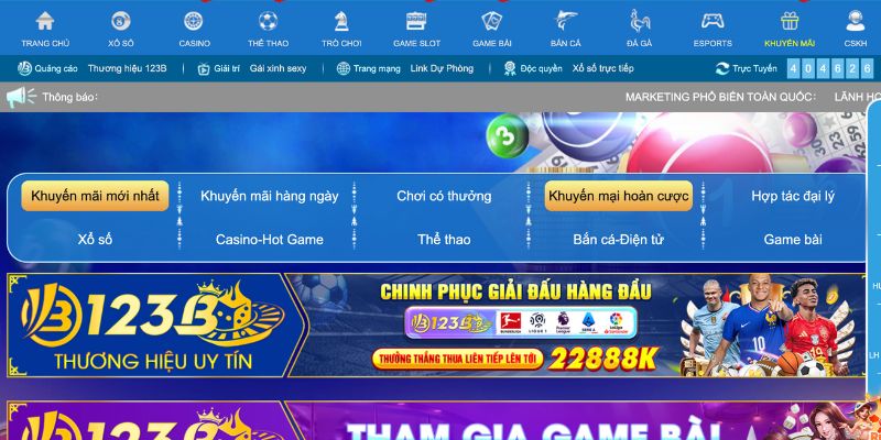 Khuyến Mãi 123B – Ưu Đãi Hấp Dẫn Dành Cho Tất Cả Thành Viên 5 image4 3