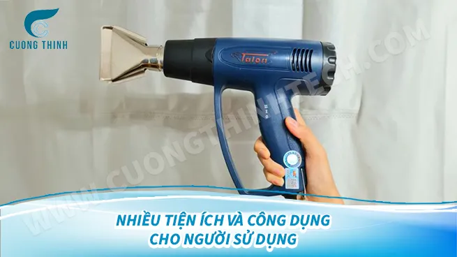 alt: Súng khò nhiệt cầm tay mang lại nhiều tiện ích