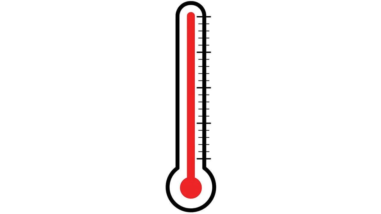 Nhiệt độ thu được cao hơn 42°C