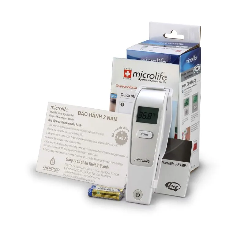 Ưu điểm của máy đo nhiệt độ Microlife