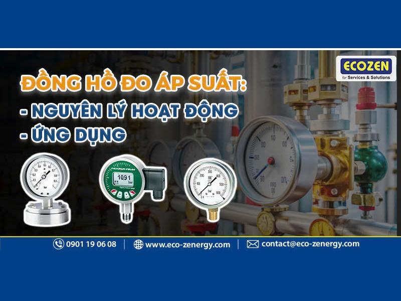 Hình ảnh minh họa các loại đồng hồ đo áp suất dư phổ biến: cơ khí (ống bourdon) và điện tử
