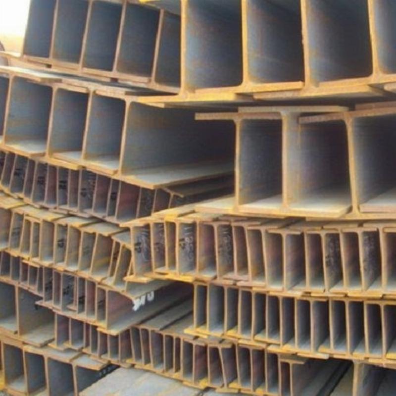 Hình ảnh minh họa cấu tạo và kích thước tiêu chuẩn của sắt i 100, bao gồm bụng và cánh thép hình i